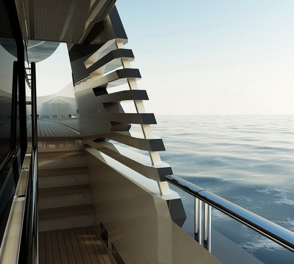 Aboard super yacht DEY 24