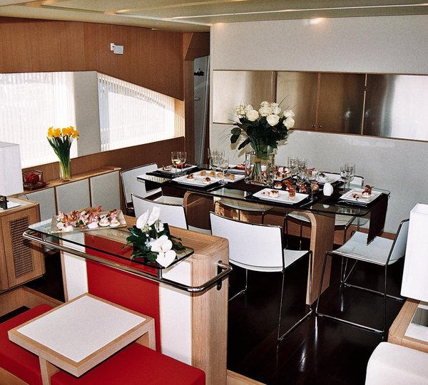 Aicon Yacht KRYS KAR - Dining Area