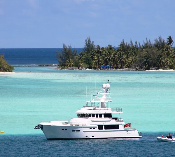 BEYOND CAPRICORN At anchor