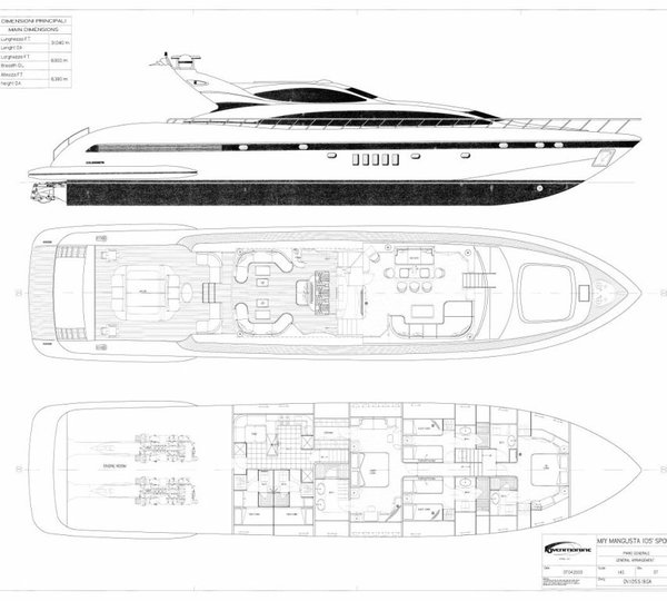 Bellissima 107 - Layout