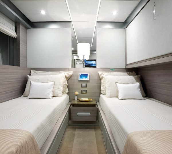 Benetti Motor Yacht Veloce 140 - Twin room