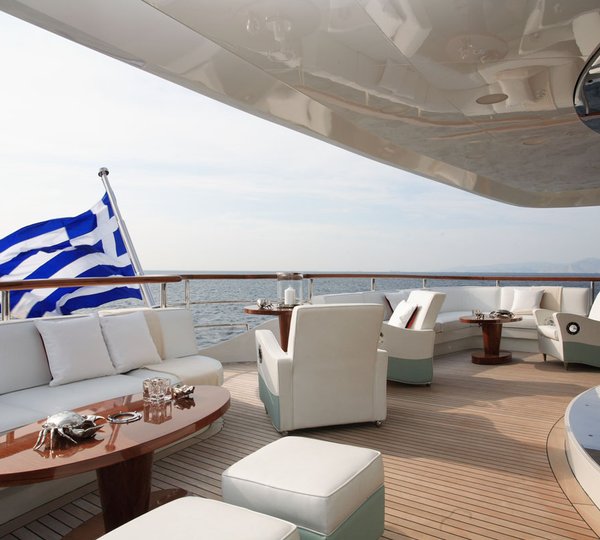 Benetti Superyacht SUNDAY -  Upper Aft Deck