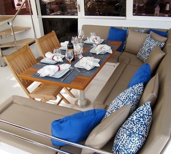 COPPER PENNY - Aft deck