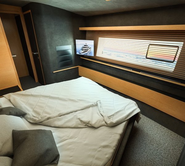 Rendering View Out Guest Cabin