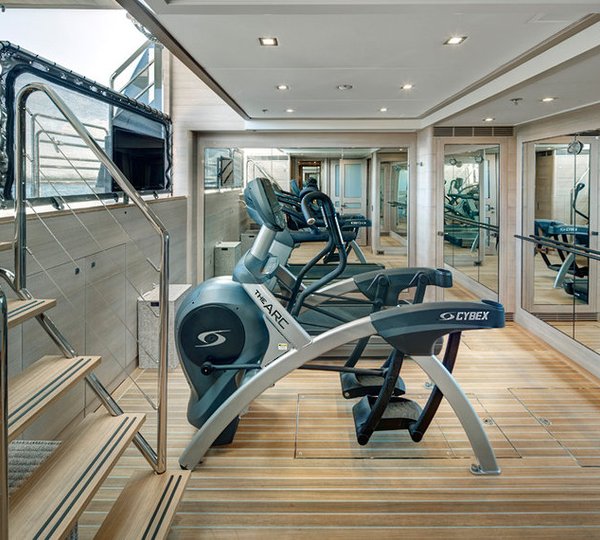 CaryAli superyacht - Gym