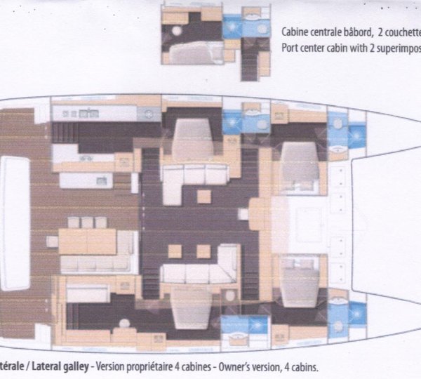 Catamaran GO FREE -  Layout