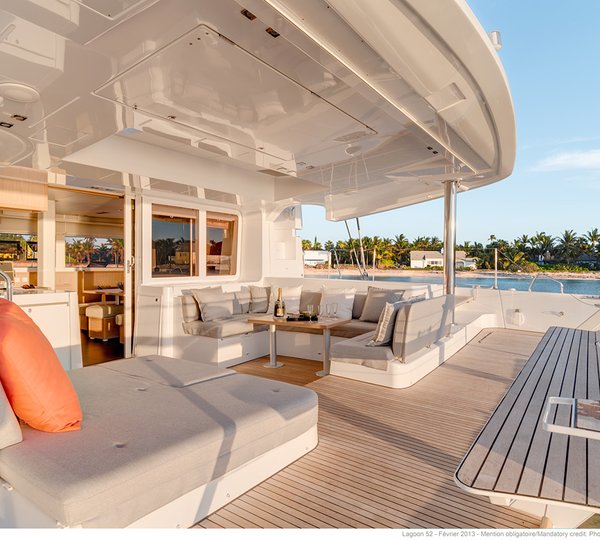 Catamaran KEPI - Aft Deck