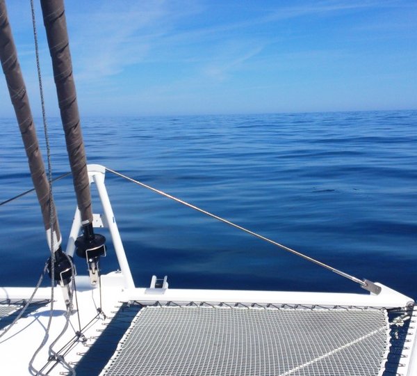 Catamaran MAGEC -  Trampoline