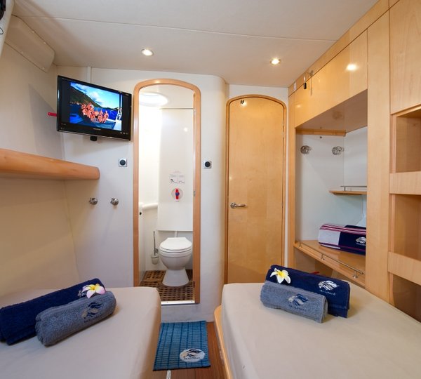 Catamaran NKALINDAU - Twin Cabin 2
