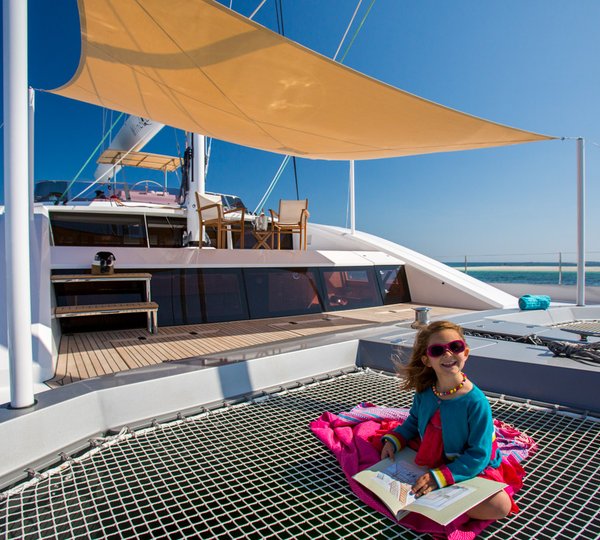 Catamaran WINDQUEST - Trampoline