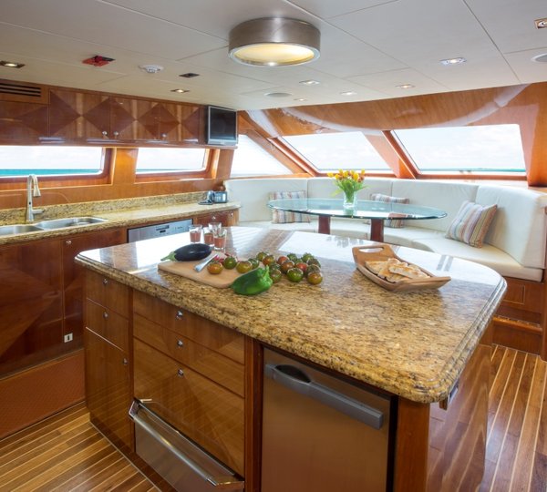 Charter yacht RESTLESS - Galley