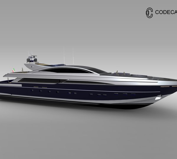 Codecasa 50s MotorYacht Rendering