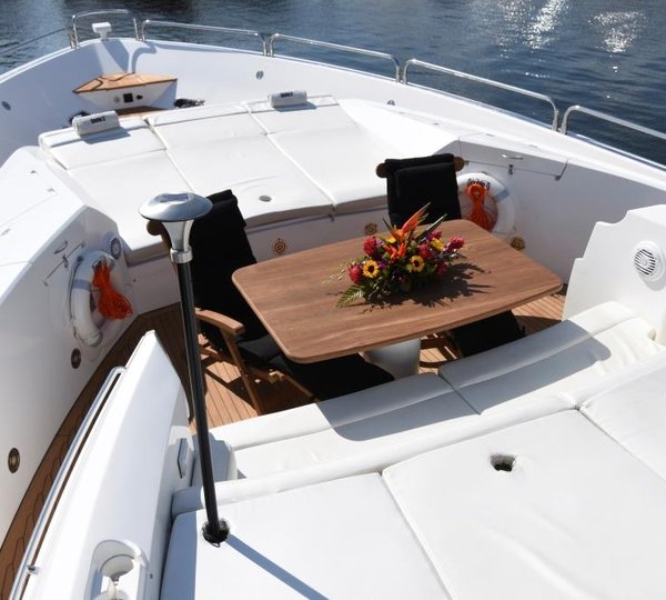 DOUBLE D - Foredeck view