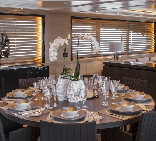 EIGHT - main deck dining area