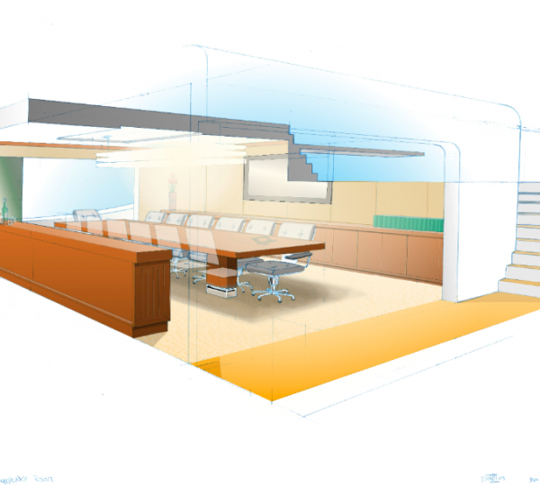 Feadship Breathe Yacht Concept - Conference room
