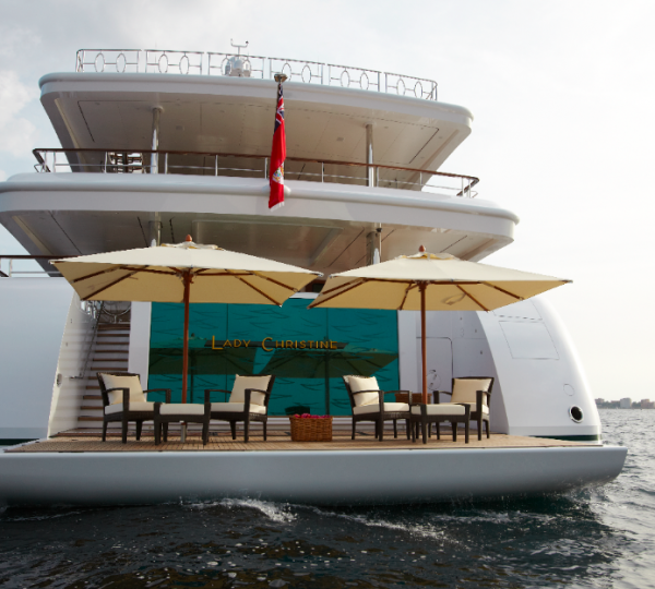 Feadship Super Yacht Lady Christine - Beach Platform