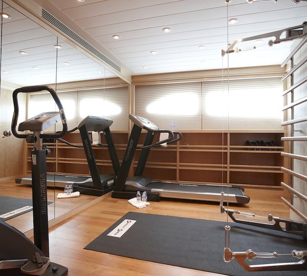 Feadship Super Yacht Lady Christine - Gym