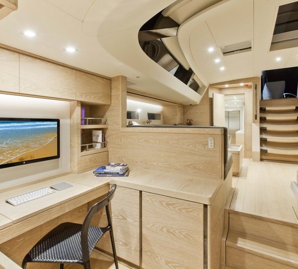 Feelin Good superyacht interior