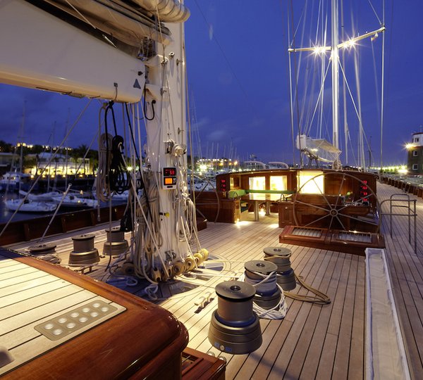 Hetairos by night  - photo Baltic Yachts