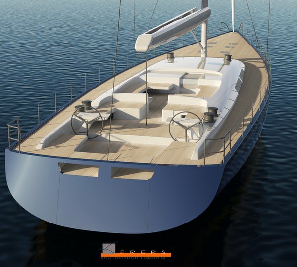 Hull 1012 Yacht - aft view