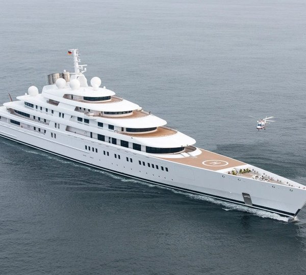 Impressive 180m mega yacht AZZAM by Lurssen