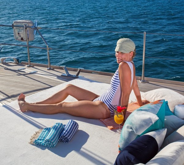JUPITER Sailing yacht - Aft sunpads 2