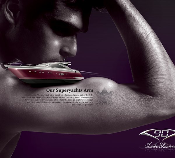 Jade Yachts advertising