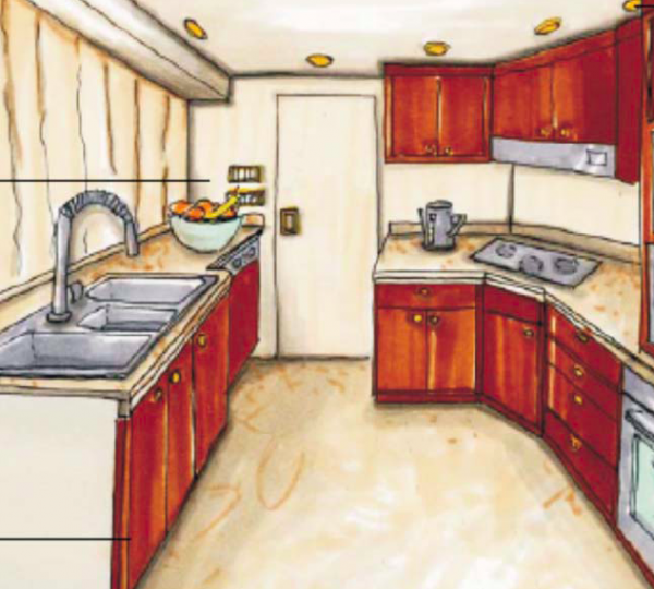 Jade JY116 motor yacht SMILIN G T galley