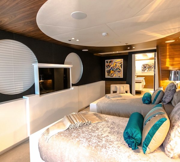 KATINA yacht - twin cabin