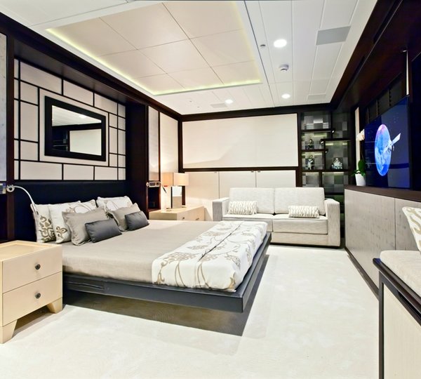 Karia superyacht Guest Room