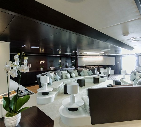 Katina superyacht - main saloon