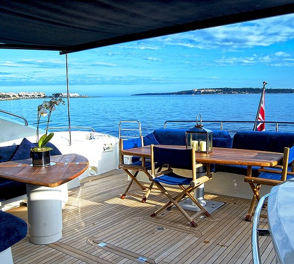 LOW PROFILE -  Aft Deck with Bimini