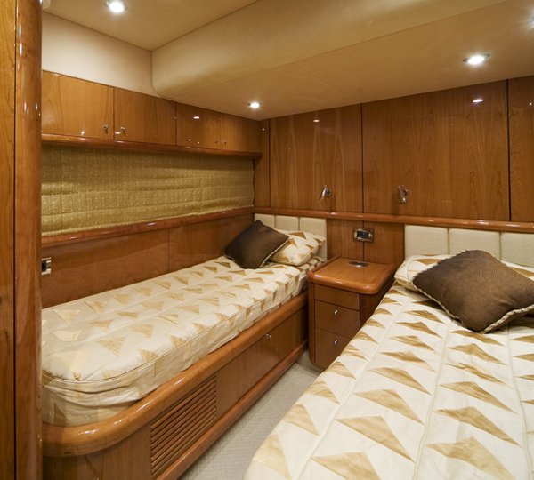 Lady Zehava superyacht - Twin cabin