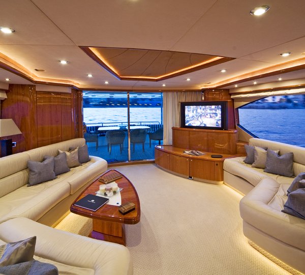 Lady Zehava yacht - Salon