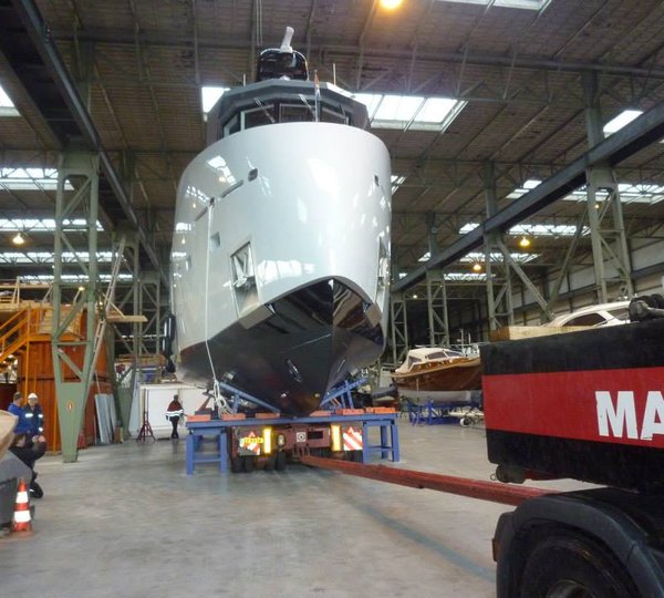 Launch of 24m support yacht YXT One