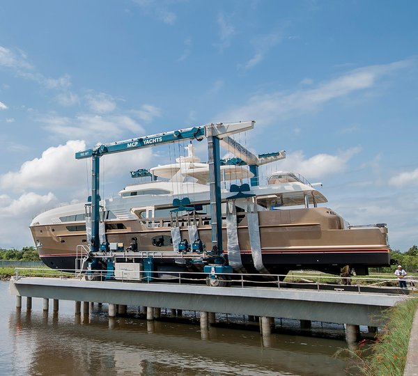 Launch of luxury yacht PARADISO