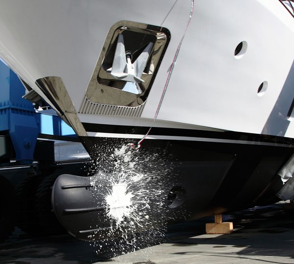 Launch of the Benetti Motor Yacht Miamaa