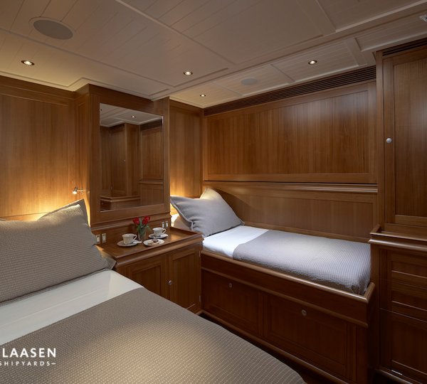 Lionheart yacht - Twin guest cabin
