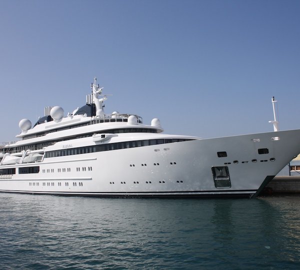 Lurssen Super Yacht Katara in Gibraltar - Photo credit to Gieye