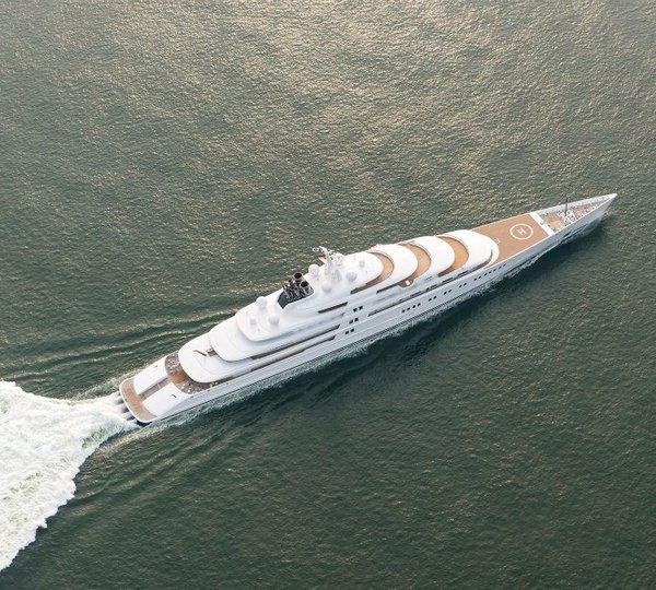 Lurssen Yacht AZZAM - upview
