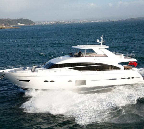 Luxury motor yacht Princess 88 by Princess Yachts
