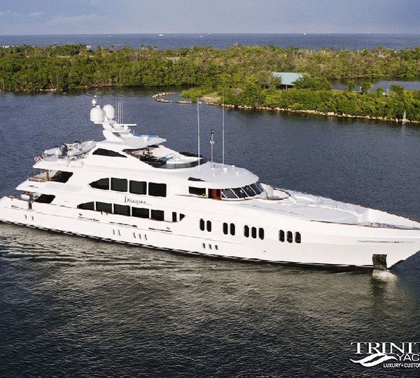 Luxury superyacht La Dea II (ex Imagine, Meridian, Maidelle) - Image credit Trinity Yachts