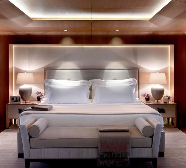 Luxury superyacht Numptia with interior design by Salvagni Architetti