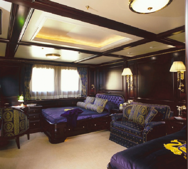 Luxury superyacht REVERIE - stateroom