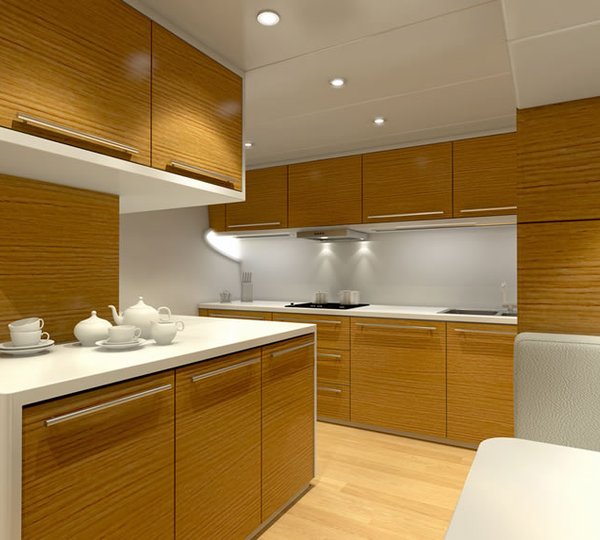 Luxury yacht Bronko I - Galley