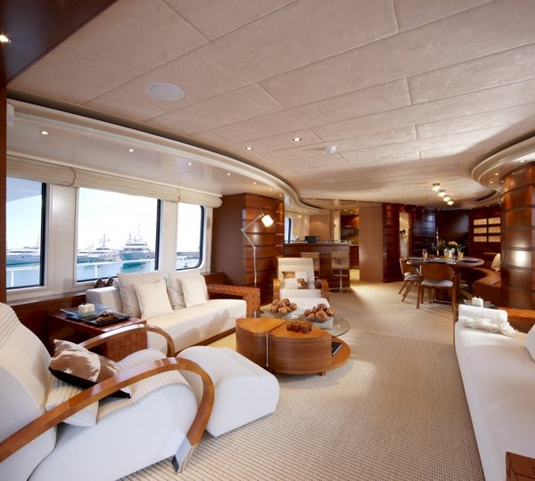 Luxury yacht Sofia II - Salon