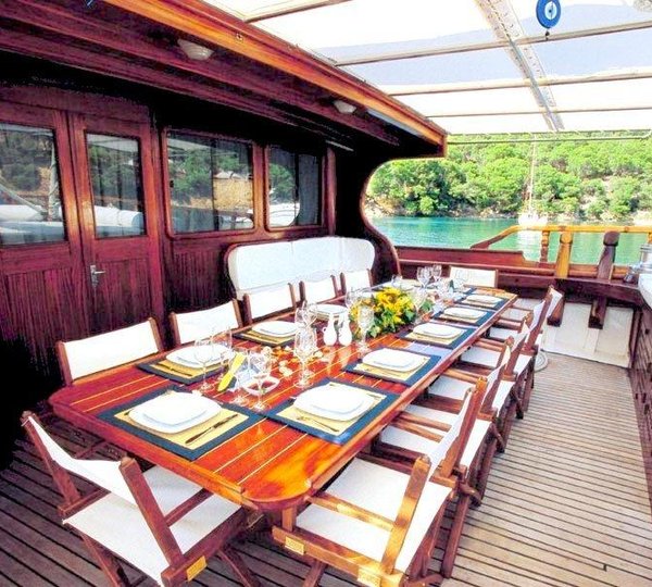 MATINA -  Aft Deck Dining