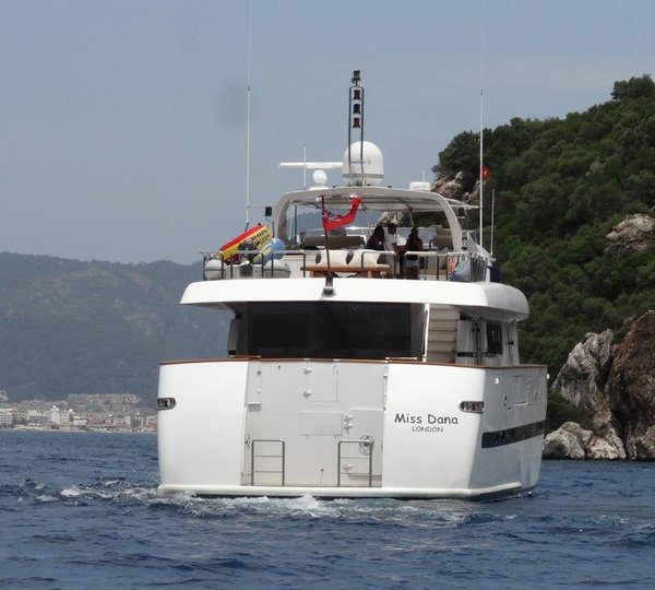MISS DANA - Aft View