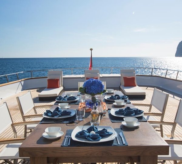 Alfresco dining area