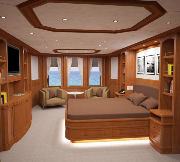 MY 135 by JFA and Overing - Owners Cabin